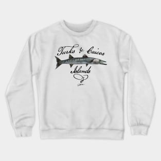 Turks & Caicos Islands Great Barracuda Crewneck Sweatshirt